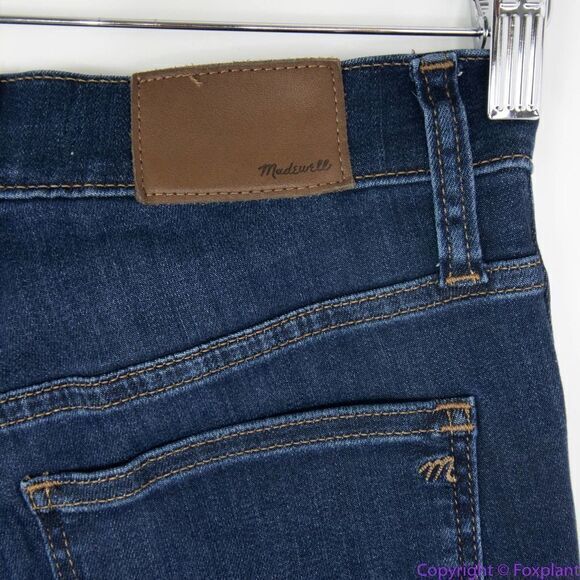 NEW Madewell 10" High-Rise Skinny Jeans in Woodland Wash: TENCEL™ Denim, 25 - Picture 9 of 15